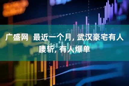 广盛网  最近一个月, 武汉豪宅有人腰斩, 有人爆单